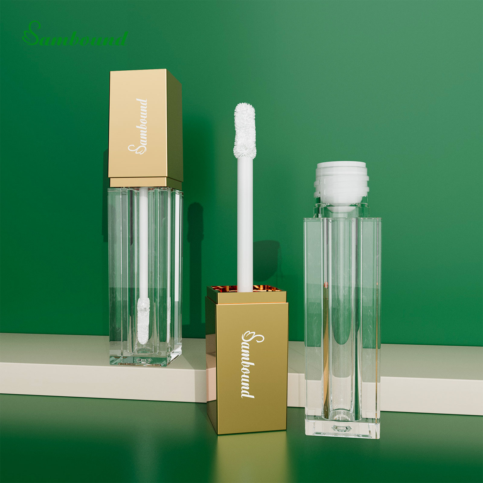 方形PET環(huán)保材質唇釉管