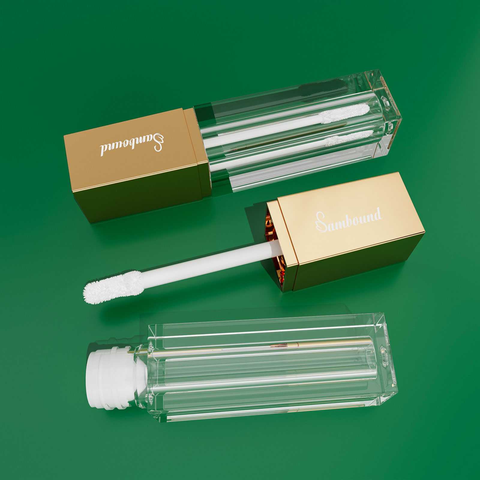 方形PET環保材質唇釉管